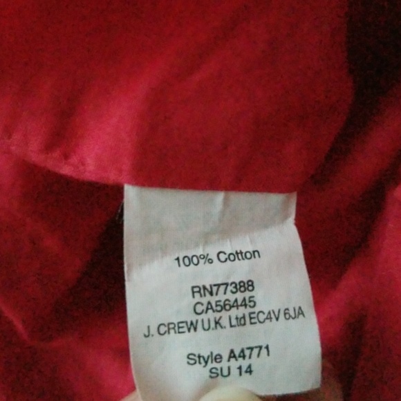 Madewell floral red skirt w/ drawstring… - Picture 8 of 8